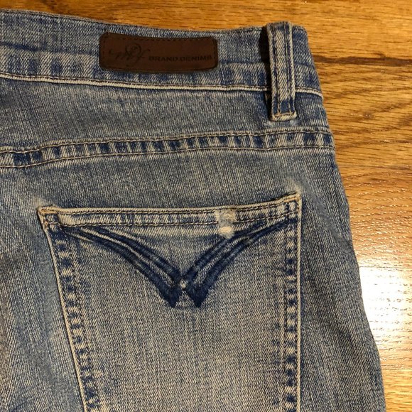 VINTAGE M2F BLUE BOOTCUT DENIM JEANS SZ 26/6 - Picture 8 of 10